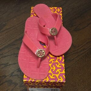 Tory Burch Pink Flip Flops